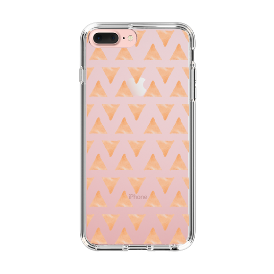 Slim Protection Case［ Original - Favorite Color Triangle - Orange ］