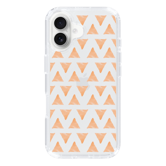 Slim Protection Case［ Original - Favorite Color Triangle - Orange ］