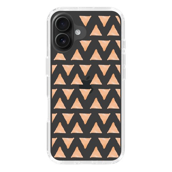 Slim Protection Case［ Original - Favorite Color Triangle - Orange ］