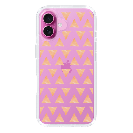 Slim Protection Case［ Original - Favorite Color Triangle - Orange ］