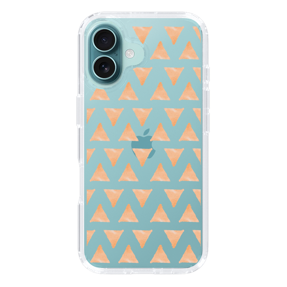 Slim Protection Case［ Original - Favorite Color Triangle - Orange ］
