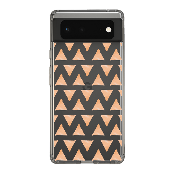 Slim Protection Case［ Original - Favorite Color Triangle - Orange ］