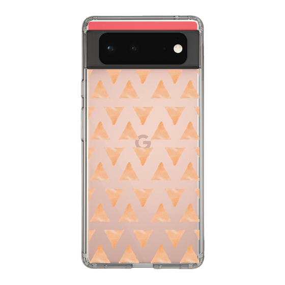 Slim Protection Case［ Original - Favorite Color Triangle - Orange ］