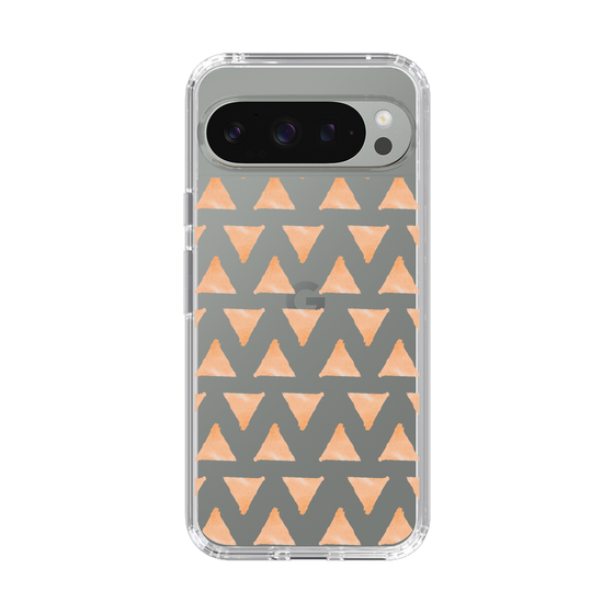 Slim Protection Case［ Original - Favorite Color Triangle - Orange ］