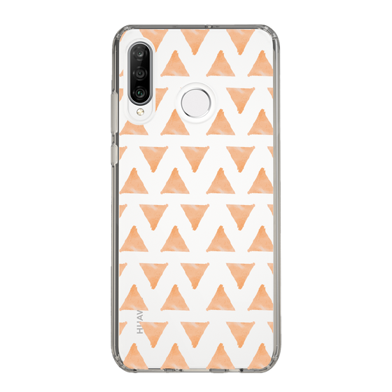 Slim Protection Case［ Original - Favorite Color Triangle - Orange ］