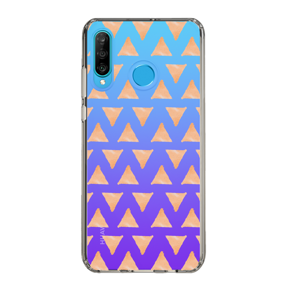 Slim Protection Case［ Original - Favorite Color Triangle - Orange ］
