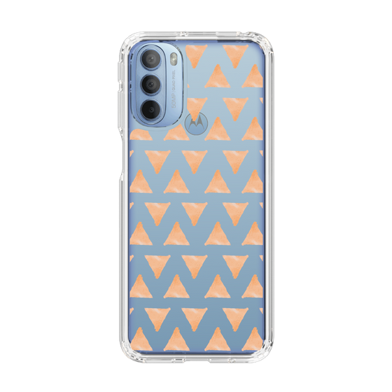 Slim Protection Case［ Original - Favorite Color Triangle - Orange ］