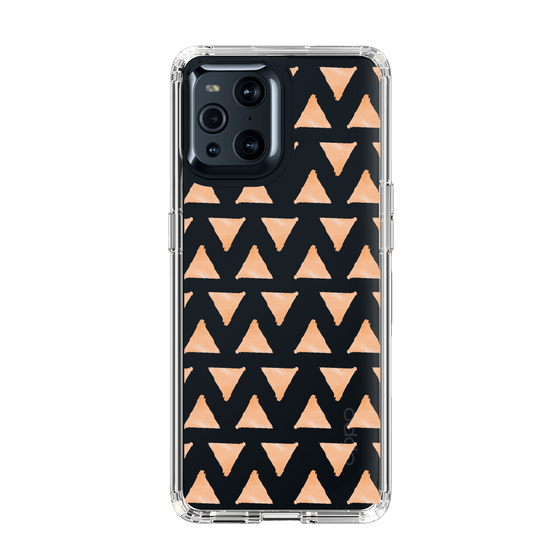 Slim Protection Case［ Original - Favorite Color Triangle - Orange ］