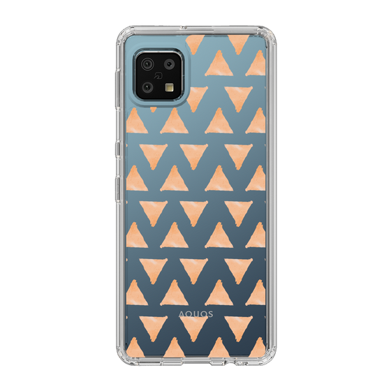 Slim Protection Case［ Original - Favorite Color Triangle - Orange ］