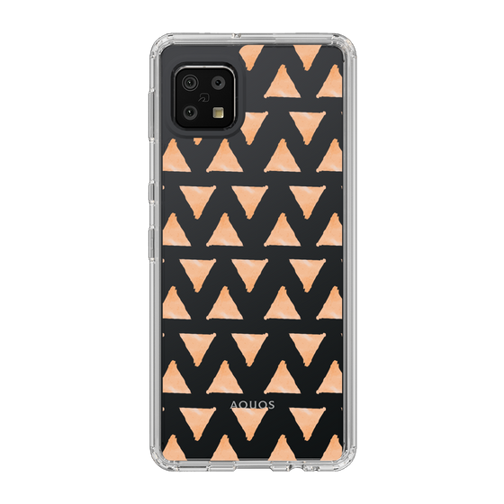 Slim Protection Case［ Original - Favorite Color Triangle - Orange ］