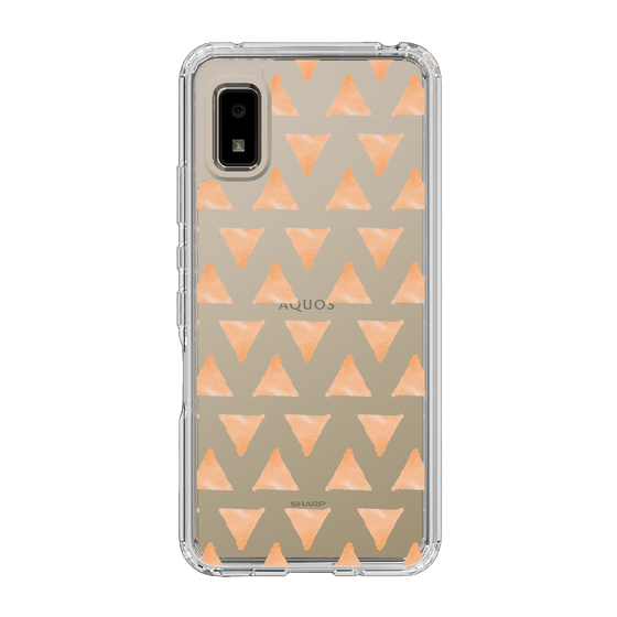 Slim Protection Case［ Original - Favorite Color Triangle - Orange ］