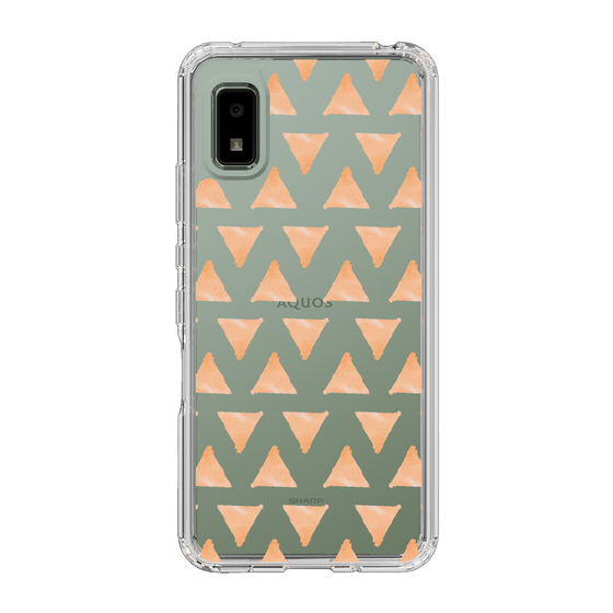 Slim Protection Case［ Original - Favorite Color Triangle - Orange ］