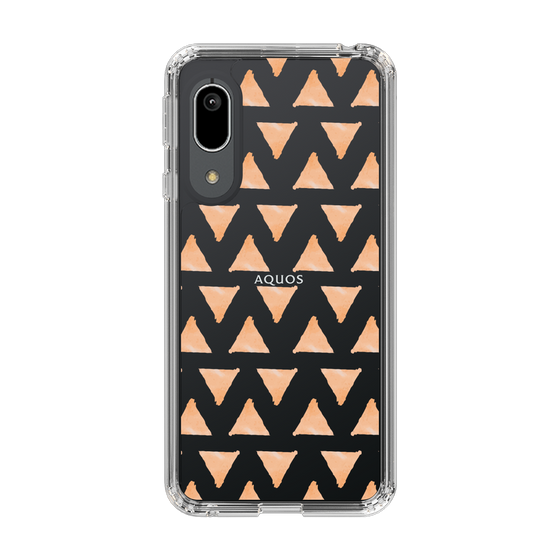 Slim Protection Case［ Original - Favorite Color Triangle - Orange ］
