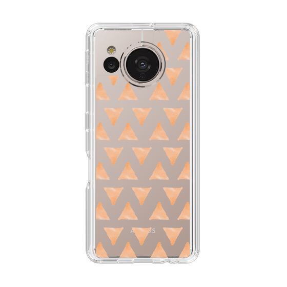 Slim Protection Case［ Original - Favorite Color Triangle - Orange ］