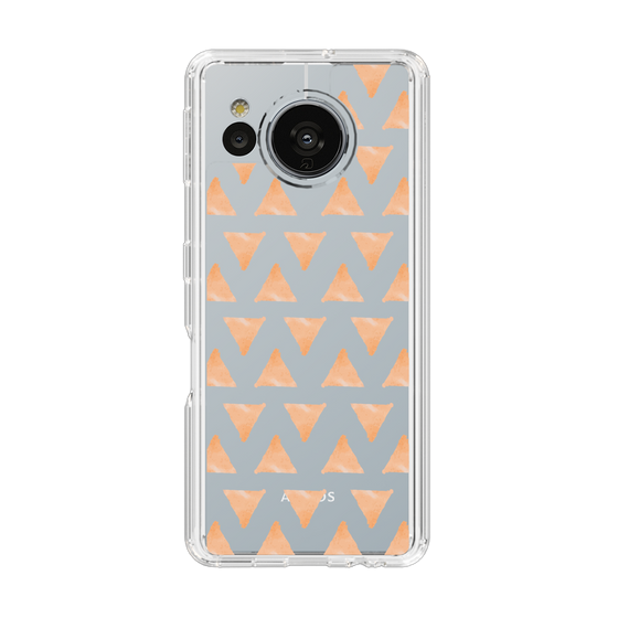 Slim Protection Case［ Original - Favorite Color Triangle - Orange ］