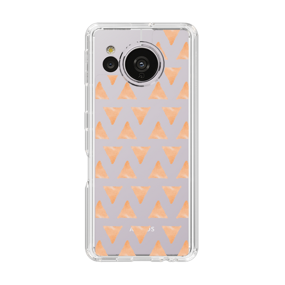 Slim Protection Case［ Original - Favorite Color Triangle - Orange ］