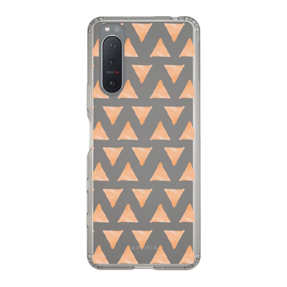Slim Protection Case［ Original - Favorite Color Triangle - Orange ］