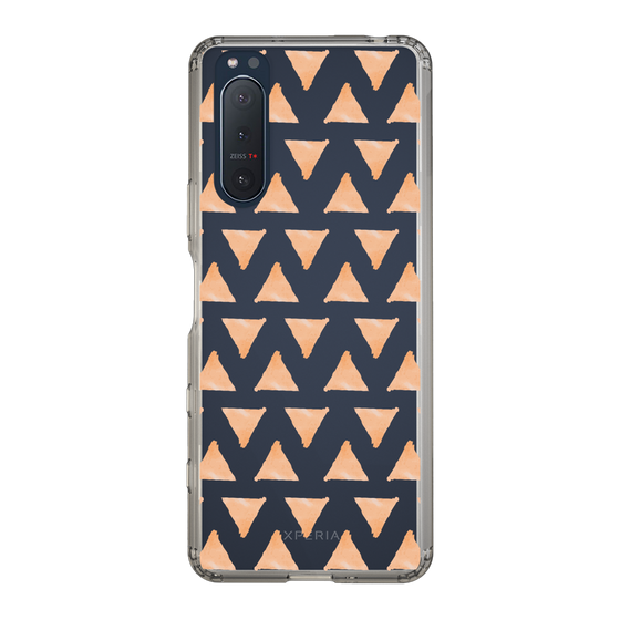 Slim Protection Case［ Original - Favorite Color Triangle - Orange ］