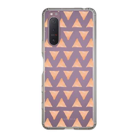 Slim Protection Case［ Original - Favorite Color Triangle - Orange ］