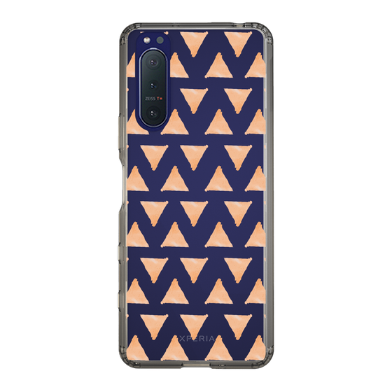 Slim Protection Case［ Original - Favorite Color Triangle - Orange ］