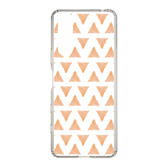 Slim Protection Case［ Original - Favorite Color Triangle - Orange ］