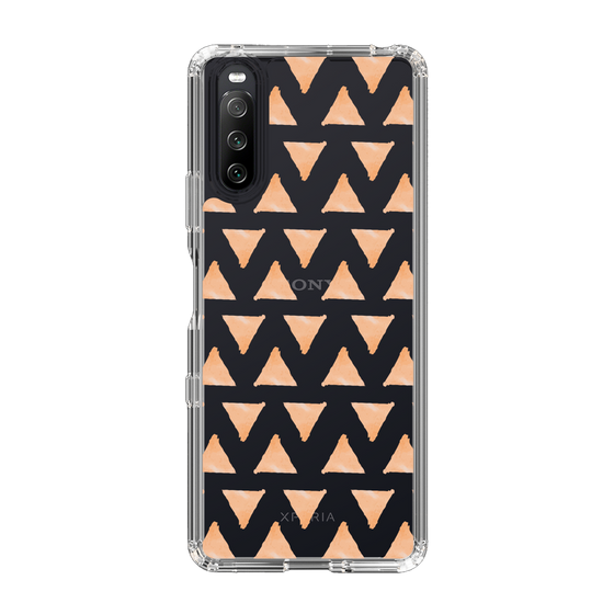 Slim Protection Case［ Original - Favorite Color Triangle - Orange ］