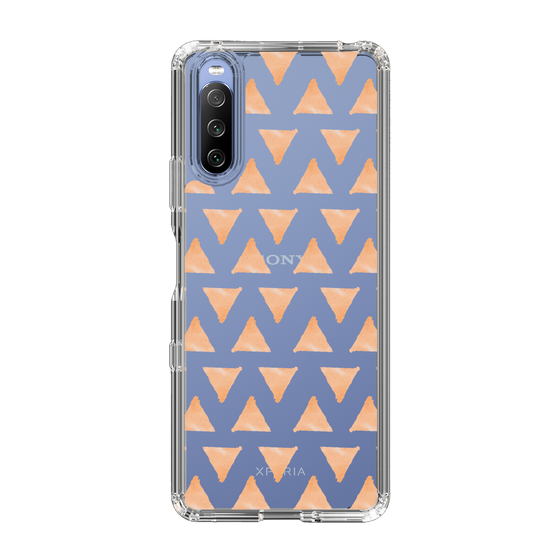 Slim Protection Case［ Original - Favorite Color Triangle - Orange ］