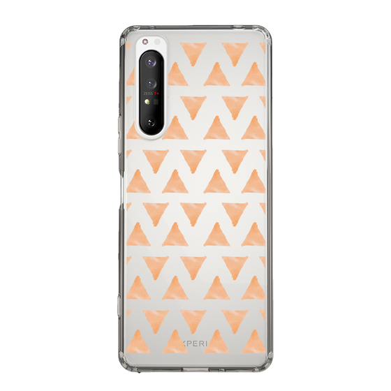 Slim Protection Case［ Original - Favorite Color Triangle - Orange ］