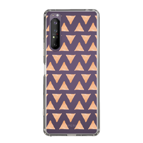 Slim Protection Case［ Original - Favorite Color Triangle - Orange ］