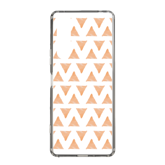 Slim Protection Case［ Original - Favorite Color Triangle - Orange ］