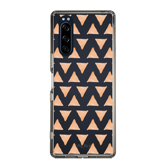 Slim Protection Case［ Original - Favorite Color Triangle - Orange ］