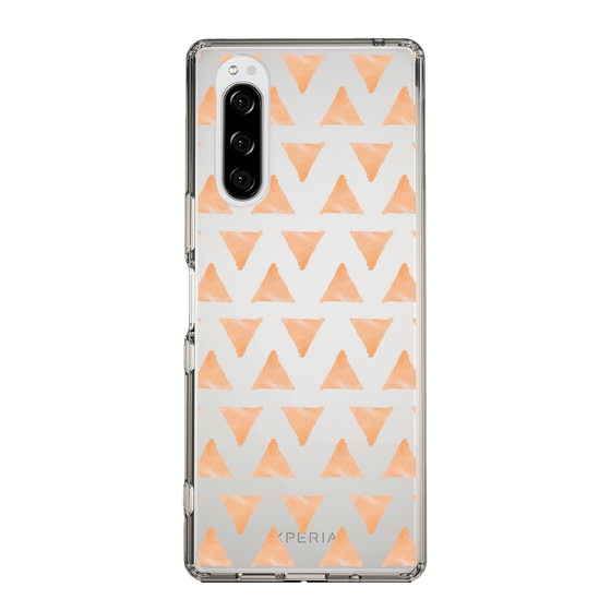 Slim Protection Case［ Original - Favorite Color Triangle - Orange ］