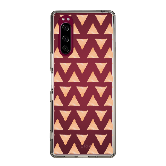Slim Protection Case［ Original - Favorite Color Triangle - Orange ］