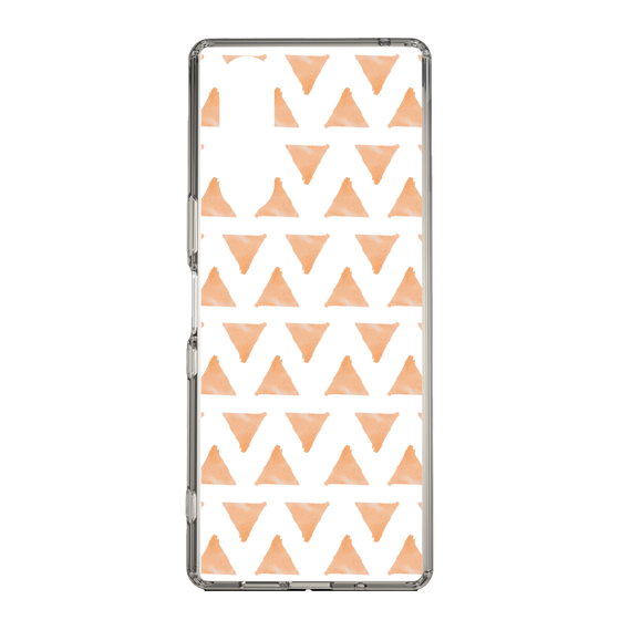 Slim Protection Case［ Original - Favorite Color Triangle - Orange ］