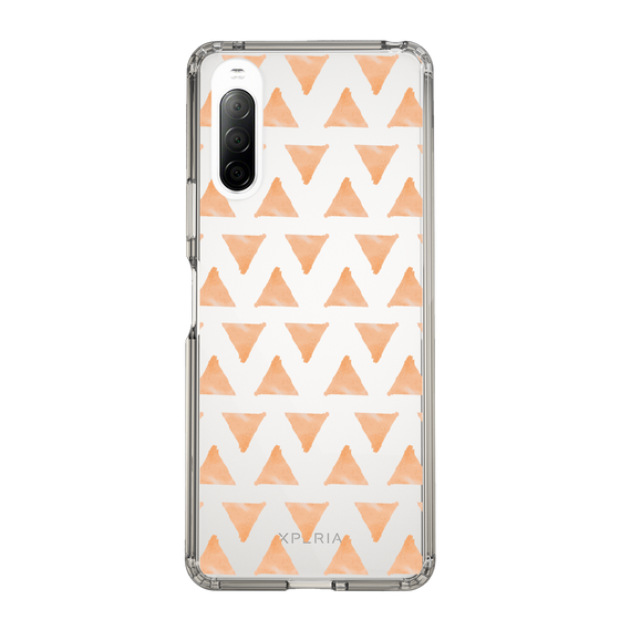 Slim Protection Case［ Original - Favorite Color Triangle - Orange ］