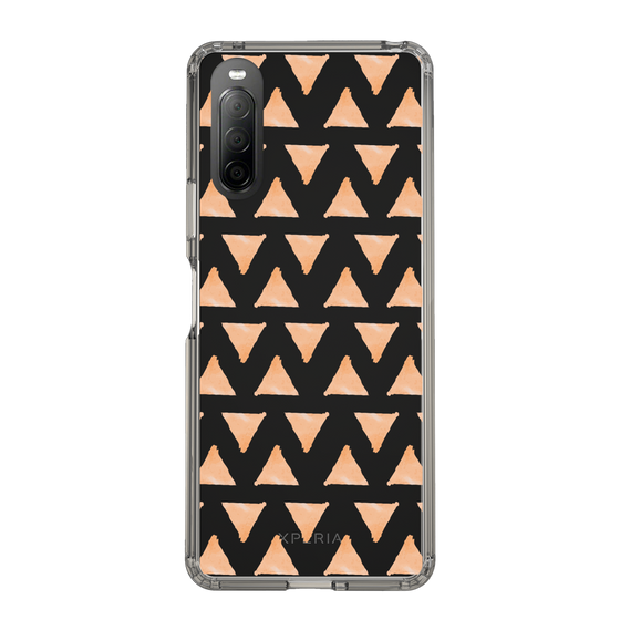 Slim Protection Case［ Original - Favorite Color Triangle - Orange ］