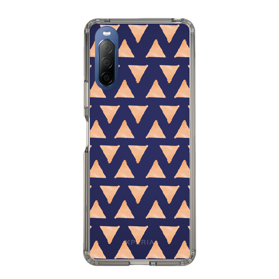 Slim Protection Case［ Original - Favorite Color Triangle - Orange ］