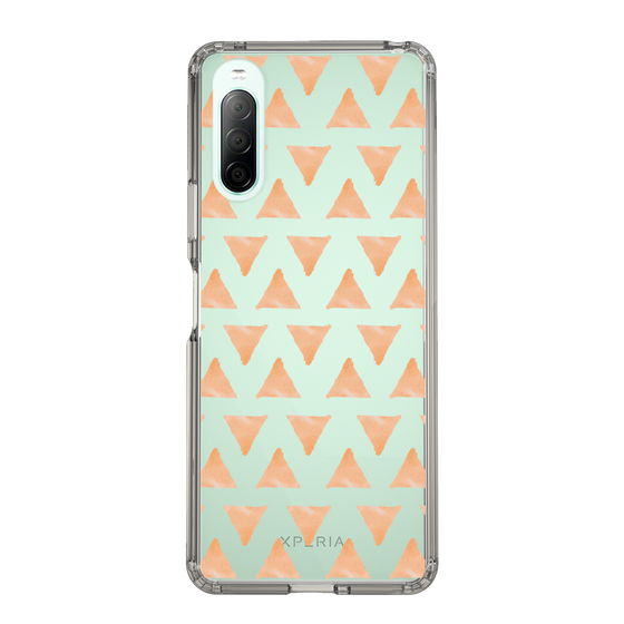Slim Protection Case［ Original - Favorite Color Triangle - Orange ］