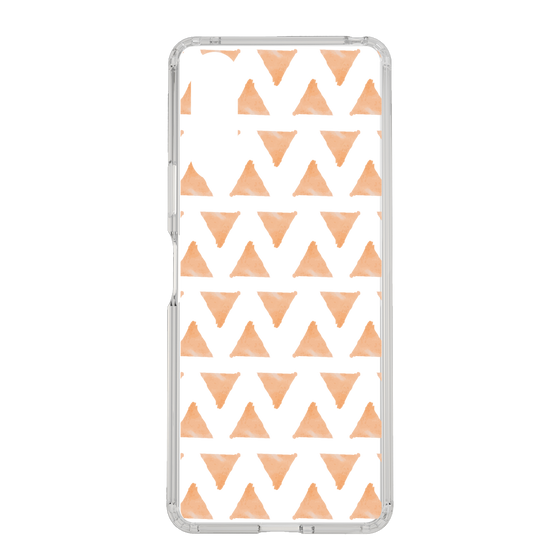 Slim Protection Case［ Original - Favorite Color Triangle - Orange ］