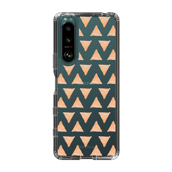 Slim Protection Case［ Original - Favorite Color Triangle - Orange ］