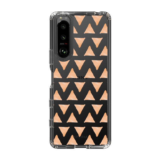 Slim Protection Case［ Original - Favorite Color Triangle - Orange ］