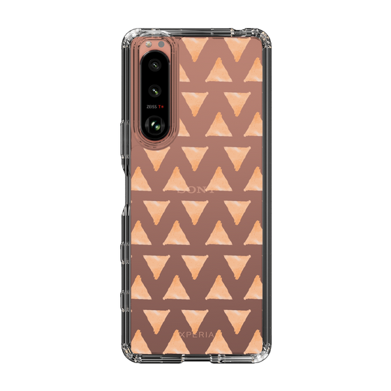 Slim Protection Case［ Original - Favorite Color Triangle - Orange ］