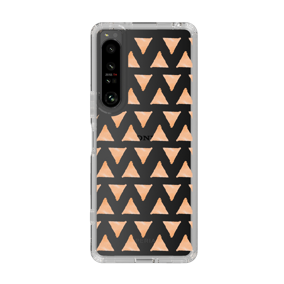 Slim Protection Case［ Original - Favorite Color Triangle - Orange ］