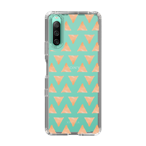 Slim Protection Case［ Original - Favorite Color Triangle - Orange ］