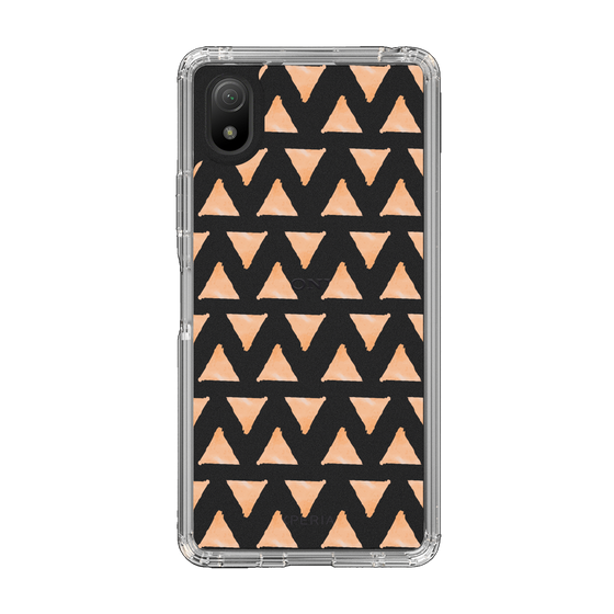 Slim Protection Case［ Original - Favorite Color Triangle - Orange ］