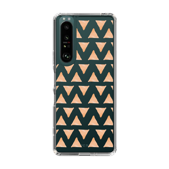 Slim Protection Case［ Original - Favorite Color Triangle - Orange ］