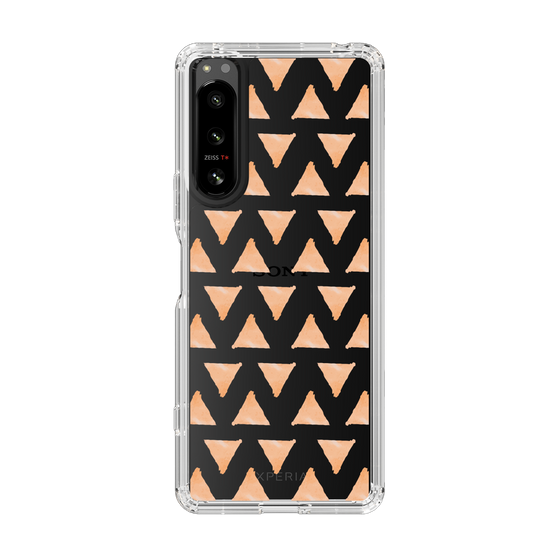 Slim Protection Case［ Original - Favorite Color Triangle - Orange ］