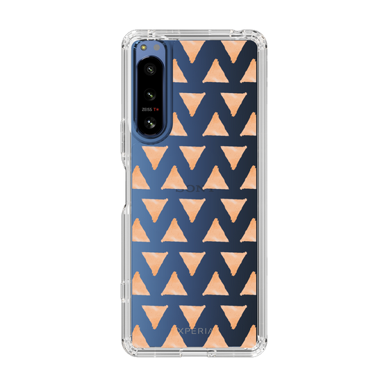 Slim Protection Case［ Original - Favorite Color Triangle - Orange ］