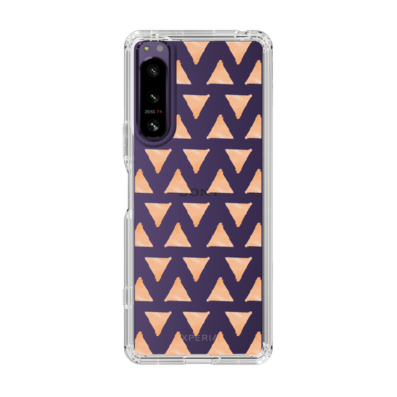 Slim Protection Case［ Original - Favorite Color Triangle - Orange ］