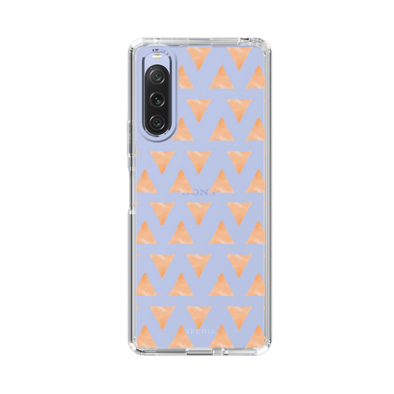 Slim Protection Case［ Original - Favorite Color Triangle - Orange ］
